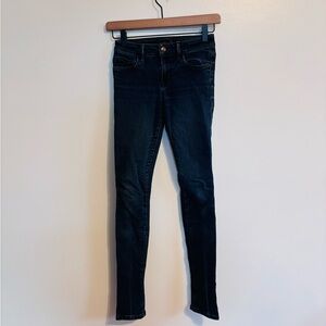 Joes honey skinny leg jeans, dark wash size 24, have some stretch